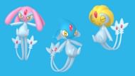 Uxie, Mesprit, and Azelf (Image via TPC)